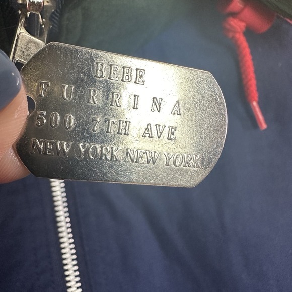 Vintage 90s Venezia Vitale Womens 18/20 Windbreaker Jacket Colorblock Hoodie NWT - Picture 8 of 14